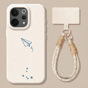 CIJING | Female Friendly Shockproof Phone Case with Large Cutouts PU Leather & Cartoon Design