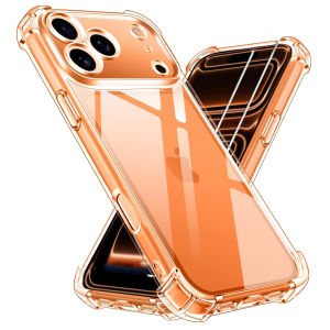 other | Luxury Shockproof Silicone Phone Case For iPhone 17 16 15 14 13 12 11 Pro Max Air X XS 7 8 Plus Transparent Bumper Back Cover