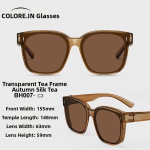 Colore.in | Clip-on Anti-UV Polarized Sunglasses