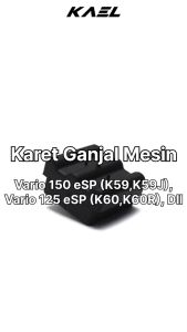Karet Ganjal Mesin Honda Beat eSP Sporty K81 & Scoopy Esp 2017 K93 & Vario 125 150 LED New eSP 2015-2022 Peredam Tahanan Ganjel Mesin Link Stopper