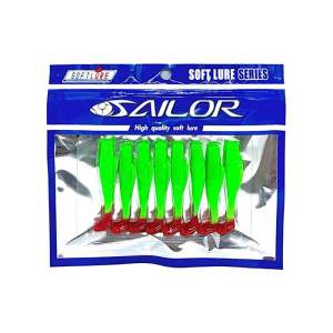 SOFTLURE 6cm Sailor Paddle Tail (1 Pack 8pcs) Umpan