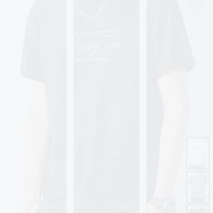 Kaos T-shirt Lengan Pendek Hitam Pria Musim Panas 2025 Model Baru Leher Bulat