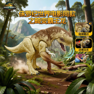 MATTEL | Mô Hình Khủng Long Thật Sống Động Từ Phim Jurassic World 4