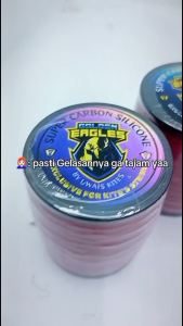 Gelasan Layangan / Benang Super Golden Eagles Ungu Bahan Molor Super Aduan Tarik Ulur 0.22 2000 Yard Layang layang
