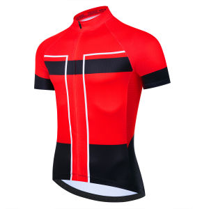 New Pro Team Cycling Jersey Bicycle Summer Sweatshirt Mens Sunscreen Breathable Mountain Bike Cycling Shirt Cycling Clothing