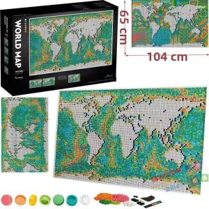 Huge Challenging Assembled Jigsaw Puzzle
