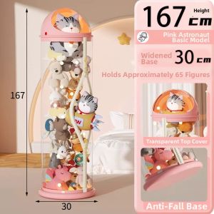 Transparent Toy Storage Bucket Large Capacity