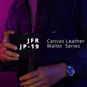 JFR Dompet Pria Bahan Kanvas JP19: Spesifikasi & Fitur