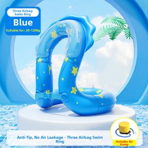 SHENWO | Child Swimming Ring 6+ Years Inflatable Life Jacket Anti-Side Flip Buoyancy Vest