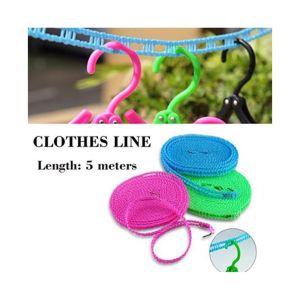 Non-slip Clothesline Clothes Dryer Outdoor Cloth Hanging Rope Sampayan