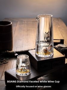 BOANG | Creative High-end Diamond Crystal Glass Decanter Small Size Foil