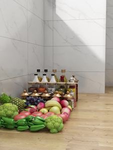 Pull-out Kitchen Storage Rack Cabinet