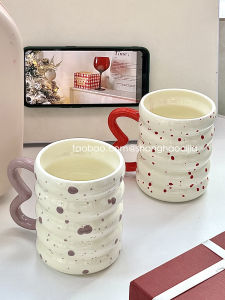 INS South Korea Donut Mug For Home Ceramic Girl Drinking Cup Couple Office Coffee Milk Cup