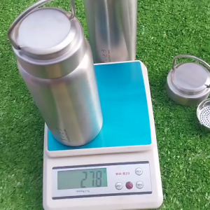 Bình siêu giữ nhiệt INOX 316 dung tich 500ml có lọc trà hàng bãi chưa qua sử dụng-2026