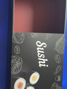 High-End Creative Disposable Sushi Box Drawer Design Takeaway Packaging Japanese Cuisine Attractive Box for Sushi Delivery