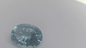 Natural Light Blue Brazil Quartz 16.36 Cts. Oval Cut Eye Clean Grade AAA+ Loose Gemstone