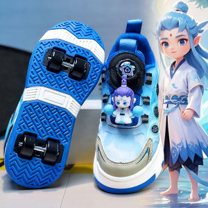 Detachable Hidden Wheels Roller Skates