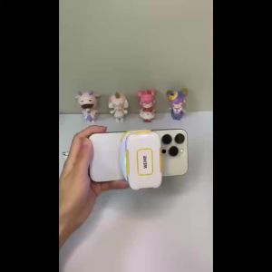 Quạt Làm Mát Điện Thoại Từ Tính Bán Dẫn 3000mAh Di Động Có Pin Sạc Dùng Cho Chơi Game & Phát Trực Tiếp Kẹp Vào