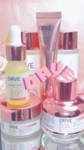 (PROMO 6 IN 1) DRVE All Combination Paket Skincare BPOM Paket Retinol Serum + Moisturizing Essence + Toner + Day Cream + Night Cream + Facial Cleanser Whitening Moisturizer Facial