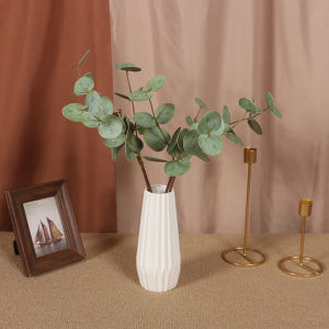 Nordic Style Artificial Eucalyptus Leaves for Home Decoration Flower Arrangement Fake Green Plants Simulation Decorative Accessories