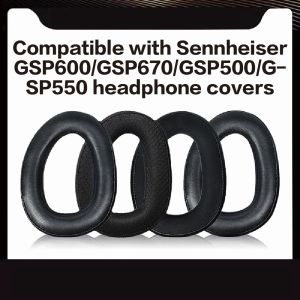 1Pair Earpads For Sennheiser GSP600 Replacement Earpads  Headphones Ear Pads Foam Cushion Earpads Ear Cushions