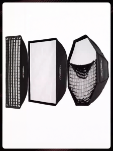 AMBITFUL | Portable Soft Light Honeycomb Grid Octagonal Softbox for Bowens Mount
