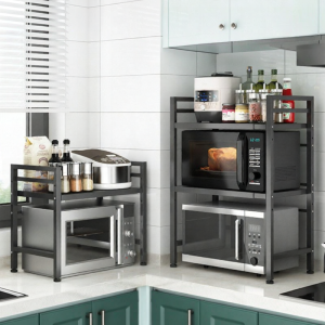 Kitchen Adjustable Metal Storage Shelf