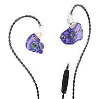 KBEAR Storm All-new Upgrade Single Dynamic HIFI Earphone with 10mm Strong Magnetic Dynamic Driver and 4N OFC Silver-plated Cable
