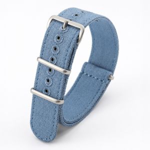 Dây Đeo Đồng Hồ Bằng Nylon Có Gân 20mm 22mm Vải Bện Một Mảnh Phụ Kiện Dây Đeo Đồng Hồ Phong Cách Quân Đội Dành Cho Nam Nữ Tương Thích Với Huawei Samsung