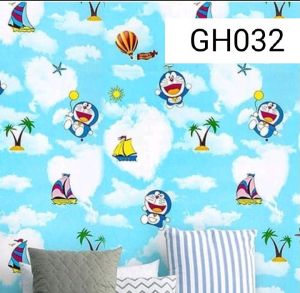 Wallpaper/ Stiker dinding Rumah /kamar Tidur Anak/tembok berkarakter murah dan berkualitas