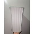 Tall Square Shell Pot White/Orange V-2 (8 Inches x 12 Inches) Best for Indoor Outdoor and Rare Plants. 