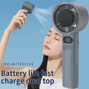 Handheld fan mini fan multi-level wind power portable small fan