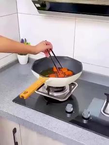 Oil Frying Clamp Filter Stainless Steel Spoon Vegetables Snack Fried Food Strainer Kitchen Gadgets Tools для кухни полезные вещи
