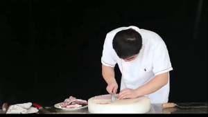 Dao Làm Bếp Nhật Bản Cao Cấp Mũi Vuông Thép Trắng Không Rỉ Nguyên Khối