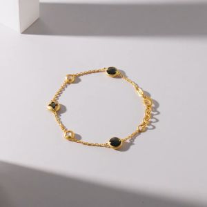 Chow Sang Sang 周生生 Cultural Blessings Daily Bliss 999.9 24K Pure Gold Lucky Coin Bracelet 92350B