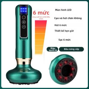 HailiCare | Máy Massage Giác Hơi Điện 6 Tốc Độ Với Chức Năng Hút Chân Không GuaShah Chống Cellulite Làm Đẹp Chăm Sóc Sức Khỏe Cạo Gió Nhiệt Trị Liệu Giúp Giảm Mỡ Bụng