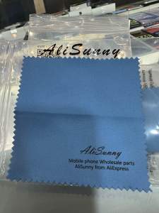 ผ้าเช็ดหน้าจอโทรศัพท์ ผ้าAli เช็ดจอไอแพด แทปเลต หน้าปัดนาฬิกา แว่นตา และอื่นๆ เป็นผ้าอย่างดี ผ้าเช็ดกล้องถ่ายรูป notebook จอทีวี โน๊ตบุ๊ค