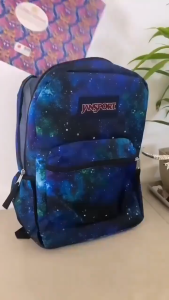 TAS RANSEL SEKOLAH JANSPORT MOTF GALAKSI TAS PRIA DAN WANITA BACK PACK