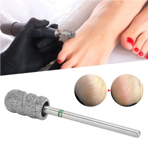 Foot Calluses Drill Bit Nail Sanding Head Stainless Steel Foot Nail Drill Bit Pedicure Foot Calluses Sanding Polishing Head (B1)