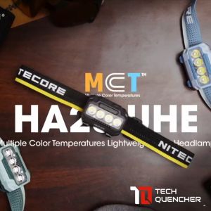Nitecore HA23 UHE Headlamp - 600 Lumens - Multiple Color Temperatures - Dual Battery Options - IP68