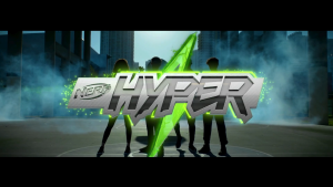 Nerf Hyper Impulse-40 Blaster with 30 Nerf Rounds and Eyewear Included for for 14 Years and Above