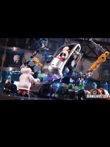 【PANTASY Astro Boy 2.0 Awakening Moment Building Set】Mechanical astro boy Repair Stage Building Kits for Adults Astro Boy Collectible Build-and-Display Model for Home or Office