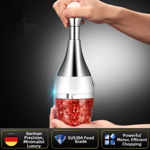Portable Manual Garlic Press Crusher