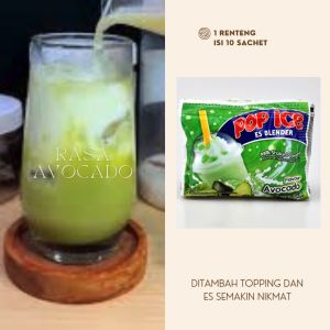 Pop Ice Rasa All Varian (10Pcs) - Minuman Bubuk Semua Rasa - Minuman Serbuk