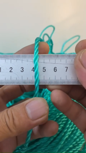 Dây cước màu xanh 3.0mm (120 sợi) loại tốt cuộn dài 240 mét đi biển buộc giàn leo lông nuôi cá