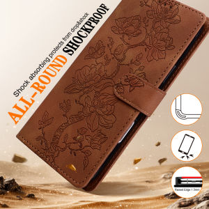 Embossing Magnetic Flip Leather Cover Wallet Case For iPhone 13 12 11 X Xr Xs 8 7 6 6s SE Mini Pro Max Plus
