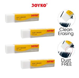 Penghapus joyko Putih ER-30W Eraser Satuan
