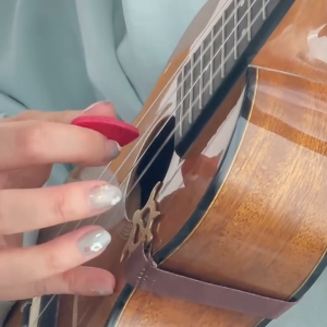 Murah Ukulele Colorful Wool Felt Picks Plectrum Instrument Accessories for Guitar Ukelele 吉他毛毡拨片