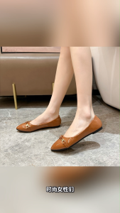 Katerina Fashion Korean Style Round Toe Flat Doll Shoes For Women With Casual and Comfortable Footwear #K23-179