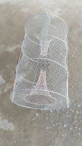 Lờ Cá Cải Tiến ( Lợp Cá Lóc - 4 Vành Kẽm - 32cm X 52cm )